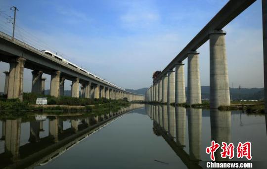 杭黃鐵路。杭黃鐵路有限公司供圖