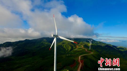 磨豆山風(fēng)電場 中廣核供圖 攝