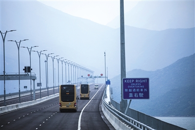 港珠澳大橋10月24日正式通車 日間正價票價為58元