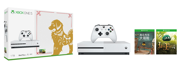 春節(jié)套來啦 微軟公布狗年Xbox One S新春賀歲套裝