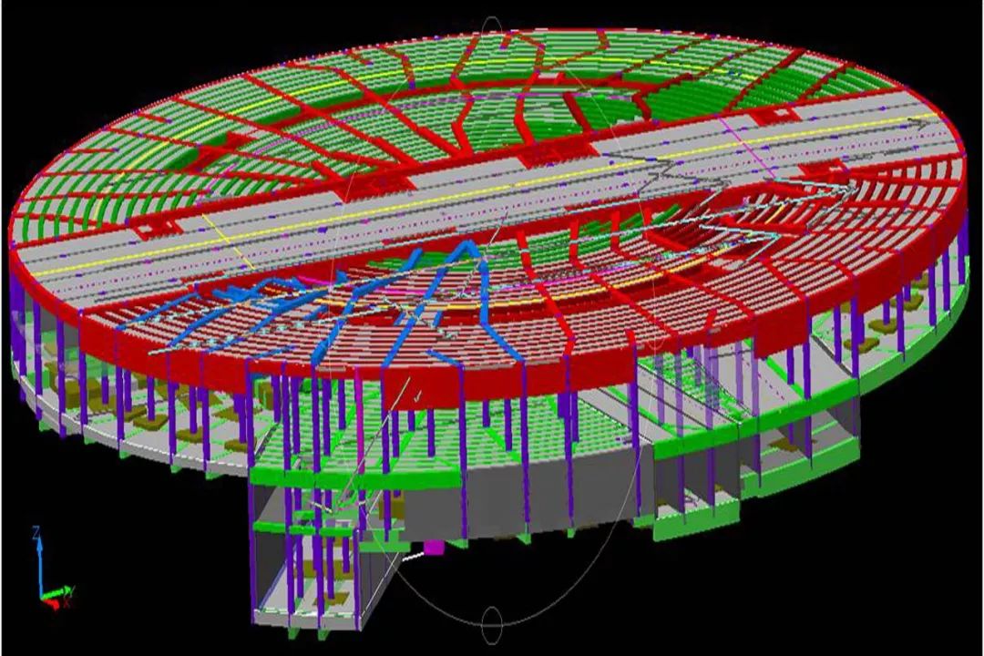 運用BIM技術(shù)，對主體結(jié)構(gòu)工程立體模擬演示