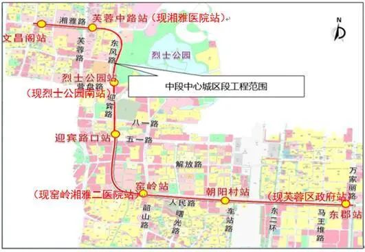 長沙地鐵窯朝區(qū)間雙線貫通